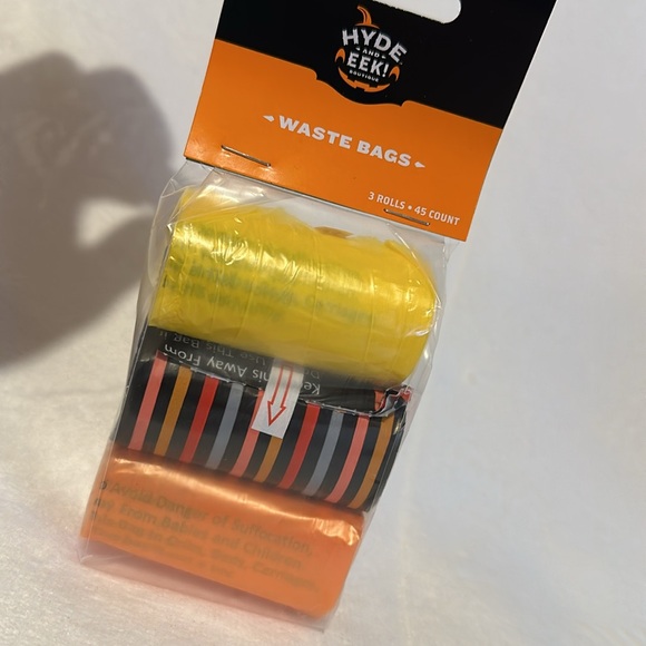 Halloween Ghost Dog Waste Bag Holder - With Bags New - Picture 4 of 5